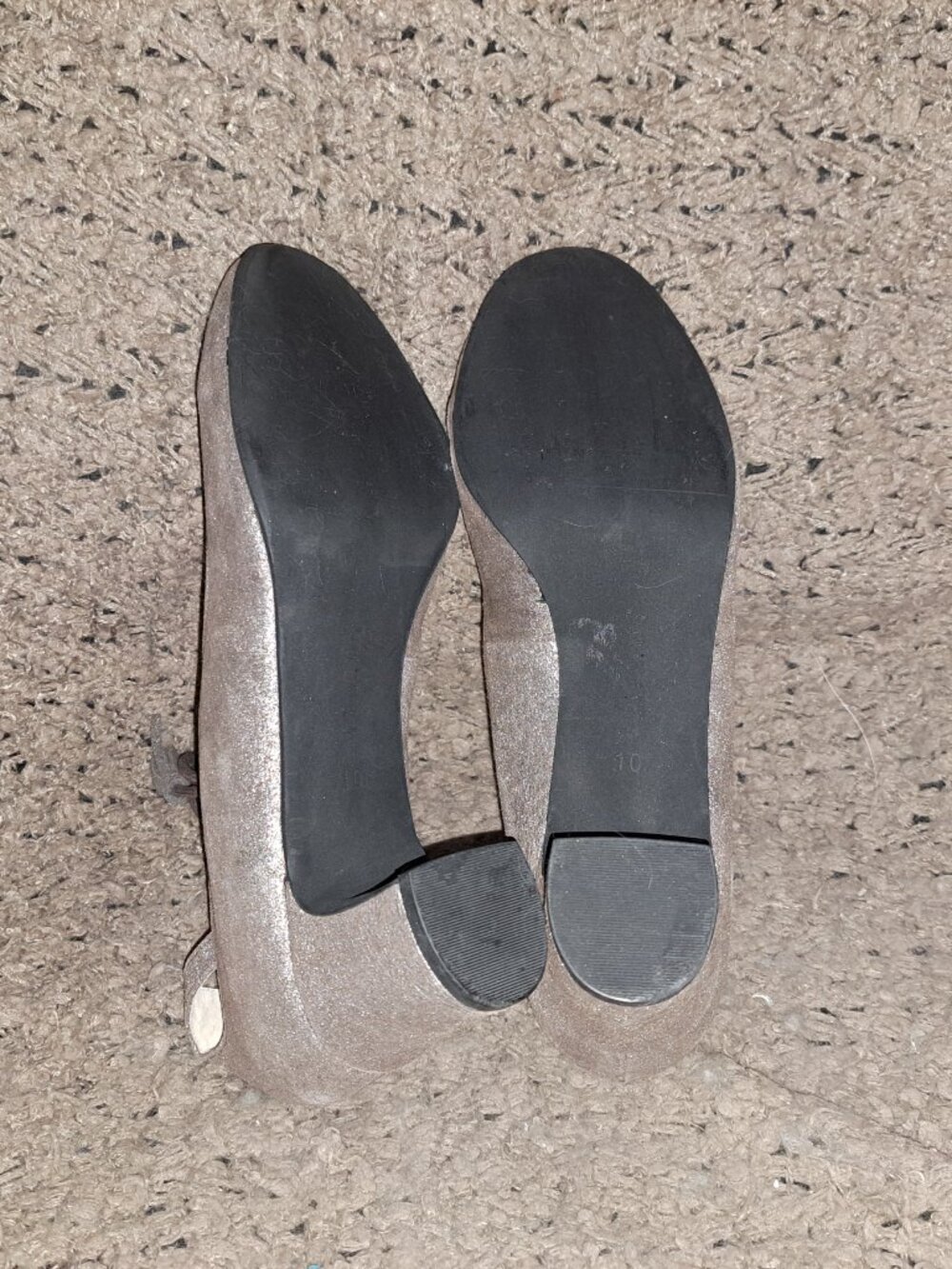 ANTHROPOLOGIE-LIEN DO-Metallic Suede-Pachuca Lace Up Tassel Heel-Sz 10-Near Min - Picture 8 of 8
